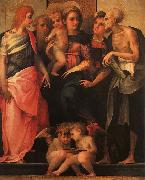 Rosso Fiorentino Madonna and Child with Saints oil